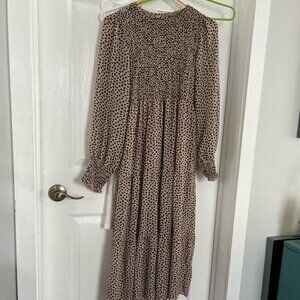 AMAZON Tiered Dress  L